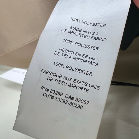 Nicole Miller Blouse XS Black Satin Drape Cowl Neck Elegant Going Out Chic NEW - Picture 5 of 8